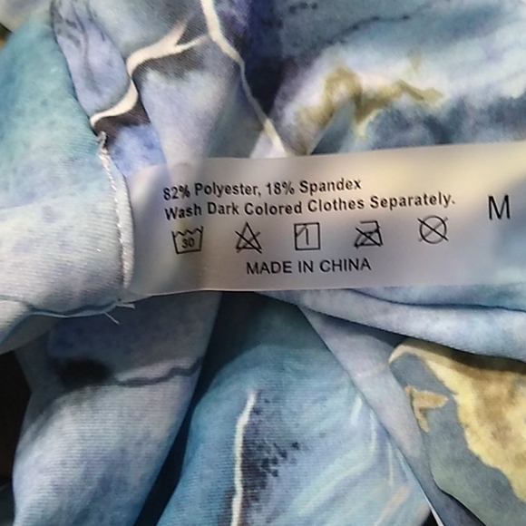 Shein cheeky Hi waist swim suit bottoms M - Picture 7 of 8